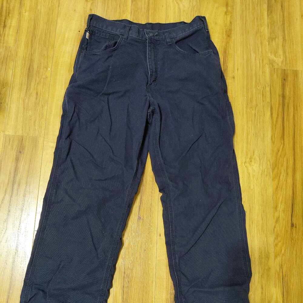 Mens Carhartt Flame Resistant Cat 2 Work Pants 33x34